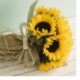Girasoles en cinta
