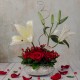 Lilium con rosa